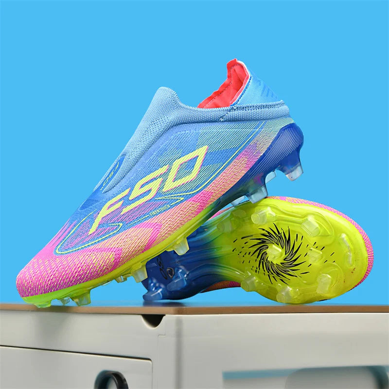 Men's Football Boots New Society Grass Tennis Adult Breathable Ultralight Outdoor Sports Male Soccer Shoes Sneakers Football Shoes
