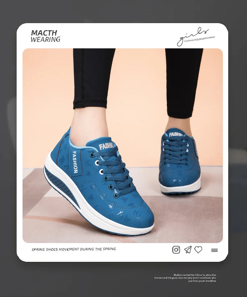 Women Sneakers Fashion Women Vulcanized Shoes High Quality Flats Shoes for Women Walking Platform Plus Size Zapatillas Mujer