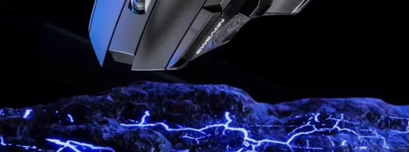 G2 Wired Gaming Mouse 12800DPI Ergonomics RGB Lighting Effect 1000Hz 7000FPS 9 Keys Macro Programming Mouse for Laptops Desktop