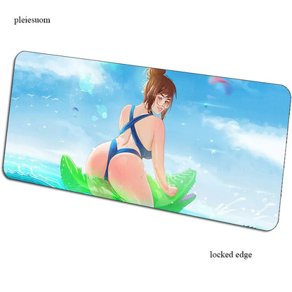 Herní podložka pod myš Overwatch s HD potiskem, 900x400x3mm, podložka na počítačový stůl pro hráče, cenově dostupná PC podložka pod myš pro notebook