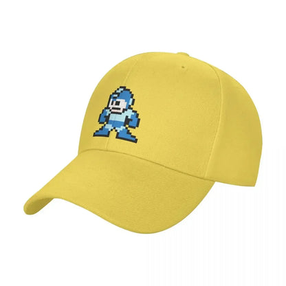 Megaman 8bits бейзболна шапка, лятна шапка, плажна шапка, мъжка, голф облекло, дамска