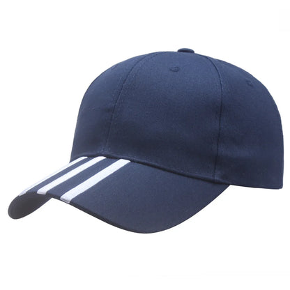 Cappellini da baseball da uomo, casual in cotone, ricamati, a righe, con chiusura a scatto, in stile hip hop; cappellini da donna per sport all’aperto; casquette da uomo; gorras