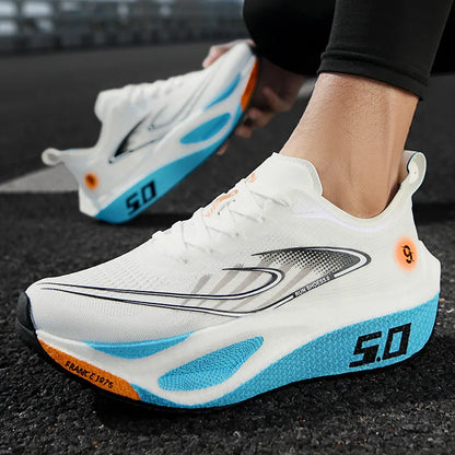 Nuevas zapatillas deportivas para hombre y mujer, zapatillas de running, placa de carbono, competición de maratón masculina, amortiguación, zapatillas de entrenamiento atlético