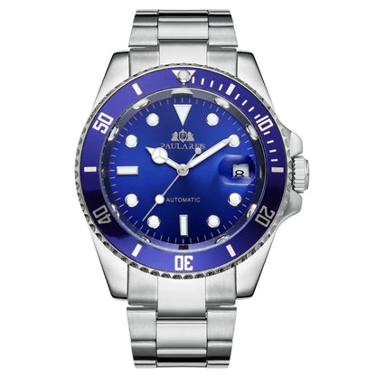 Automatic Mens Watch Mechanical Movement Stainless Steel Gold Silver Green Red Dial Date Strong Luminous Luxury Watches