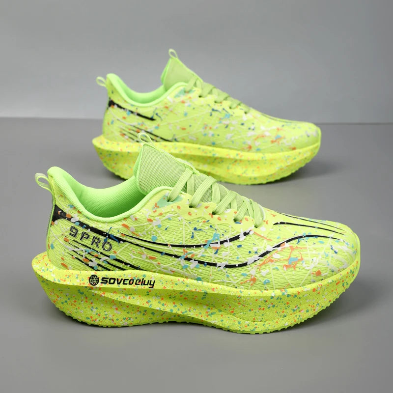 Zapatillas de running para hombre Marathon, transpirables, ligeras y cómodas, calzado casual deportivo de corte bajo resistente al desgaste para hombre