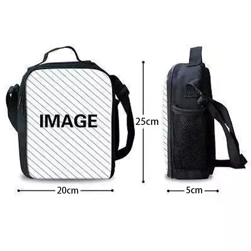 Hot Game FortniteS isolierte Kinder-Tasche mit großem Fassungsvermögen für Jungen und Mädchen, Schüler, Outdoor-Picknick, wiederverwendbare Thermo-Kühltasche und Lunchbox