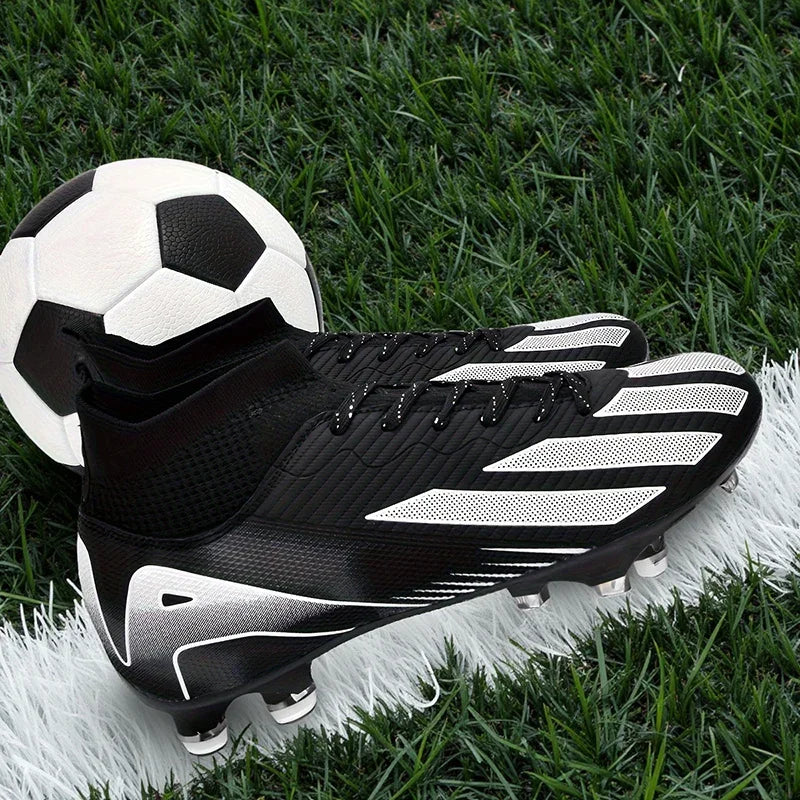 New Men Football Boots Cleats Boys Ultralight Sport Soccer Shoes Adult Professional Non-Slip Comfortable Training Match Grass