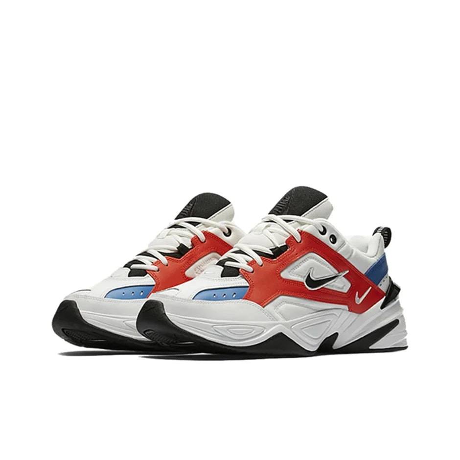 POIZON Nike M2K Tekno Weiß Schwarz Orange AV4789-100