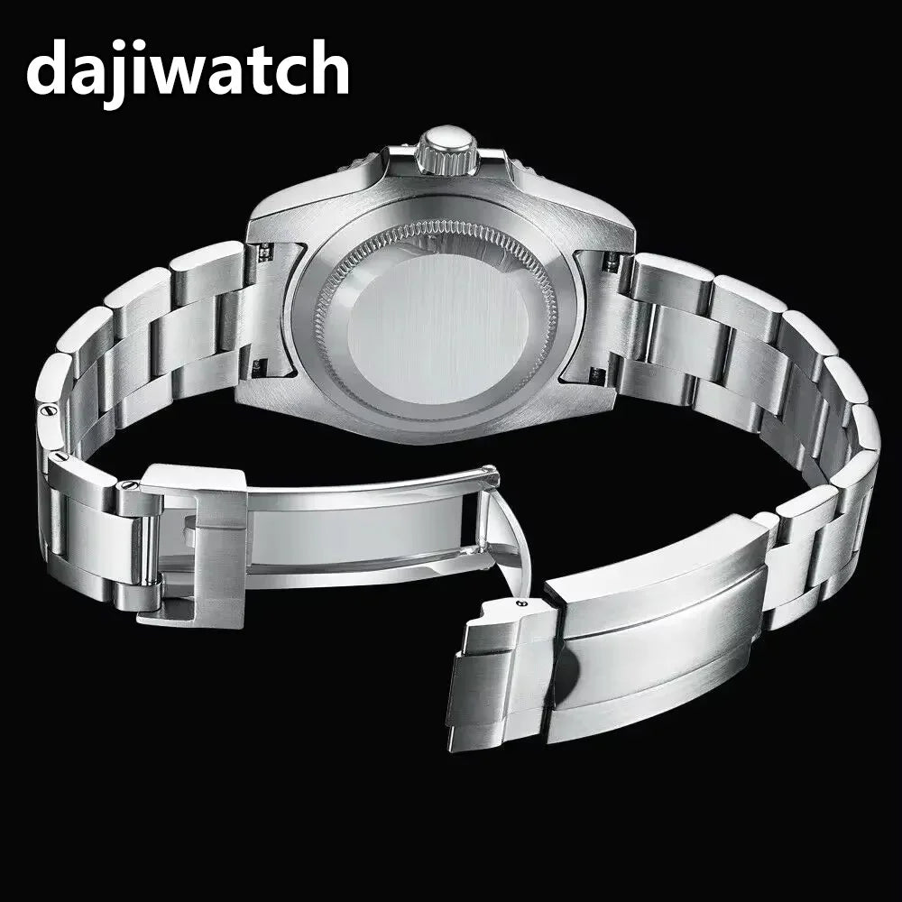 DIY Custom Automatic Watch Logo for Men High Quality NH35 Diving Mechanical Watches Sapphire Waterproof Ceramic Bezel 120 Click