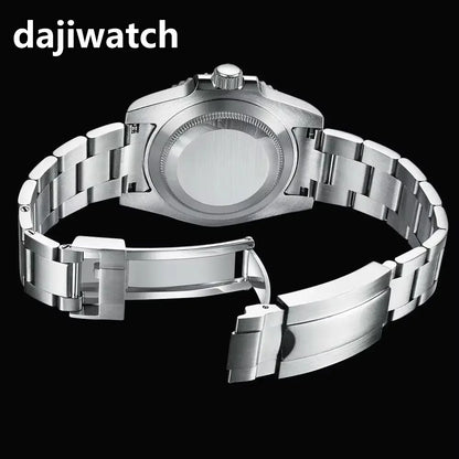 DIY Custom Automatic Watch Logo for Men High Quality NH35 Diving Mechanical Watches Sapphire Waterproof Ceramic Bezel 120 Click