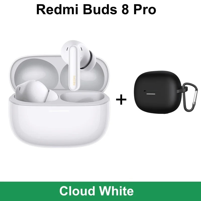New Xiaomi Redmi Buds 8 Pro Global Version TWS Earphone Buletooth 5.4 AI Clear Call 3 MIC 55dB Active Noise Cancellation Earbuds