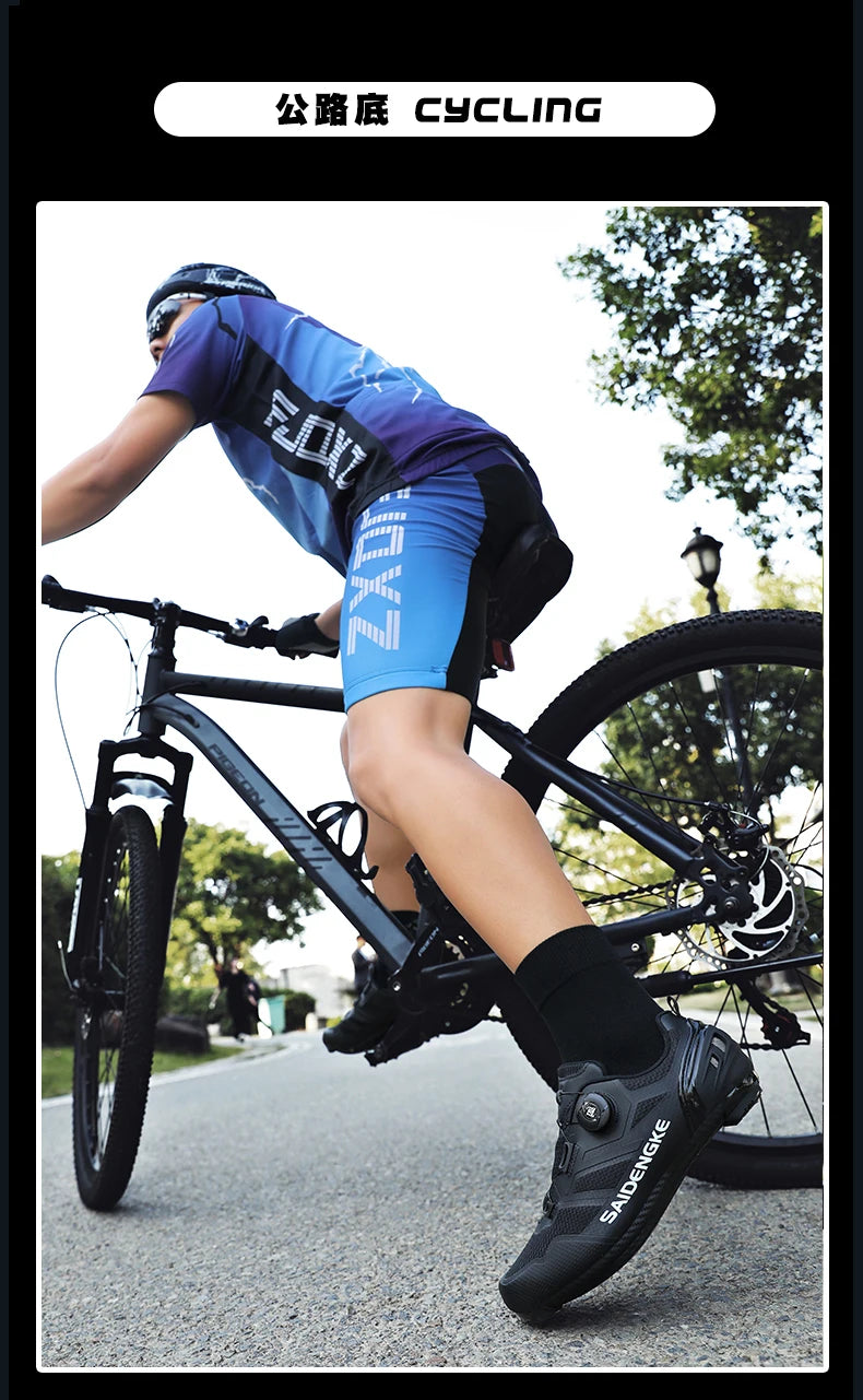 Scarpe da ciclismo unisex nuove, professionali, leggere e di lusso, originali, da strada, in gomma, MTB, da corsa, bici fashion, sport street