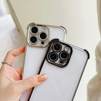 Oblíbený herní kryt na telefon FortniteS s pokovením pro iPhone 17 17e 16e 16 15 14 13 12 11 Pro Max X XR XSMax 7 8 Mini Air Plus, odolný proti pádu
