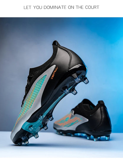 Scarpe da calcio TF da uomo, sneakers professionali per calcetto e futsal, scarpe da soccer casual da uomo di alta qualità per allenamento