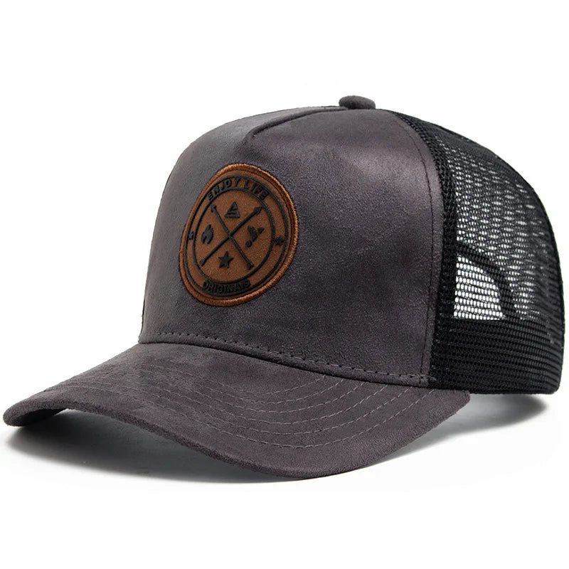Baseballová čepice Four Seasons Mesh pro ženy a muže, módní, ležérní, prodyšná, s písmenem a ikonou, unisex, hiphopová, truckerová, outdoorová, sportovní, čepice typu „dad hat“