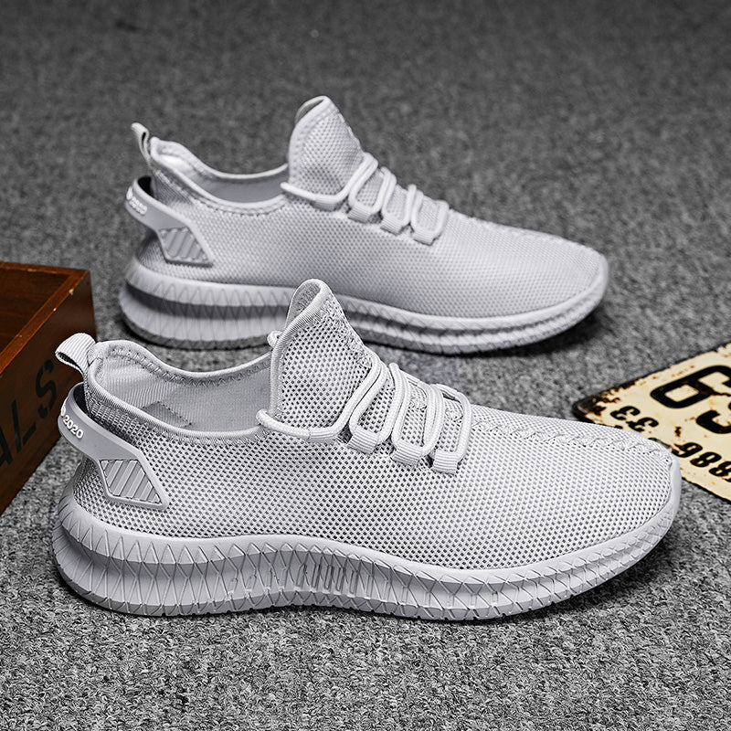 Breathable Men's Running Shoes Fashion Platform Men Casual Shoes Lightweight Women Vulcanized Shoes Flexible Anti-slip Sneakers