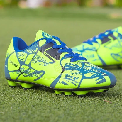 New Men Kids Professional Soccer Shoes Boys Cleats Non-Slip Grass Football Boots Adult Ultralight Training Shoes Drop Shipping