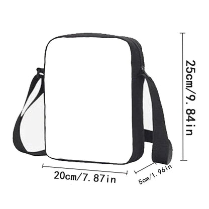 Borsa messenger a tracolla con stampa Game Boy Girls, design per bambini-F-FortniteS, borsa casual a mano per uomo e donna, porta telefono, borsa shopping