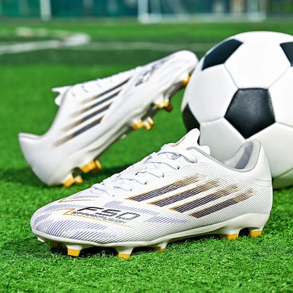 New Men Professional Football Boots Boys Soccer Shoes Sports Shoes TF/FG Match Sneakers Ankle Non-Slip Comfortable Unisex