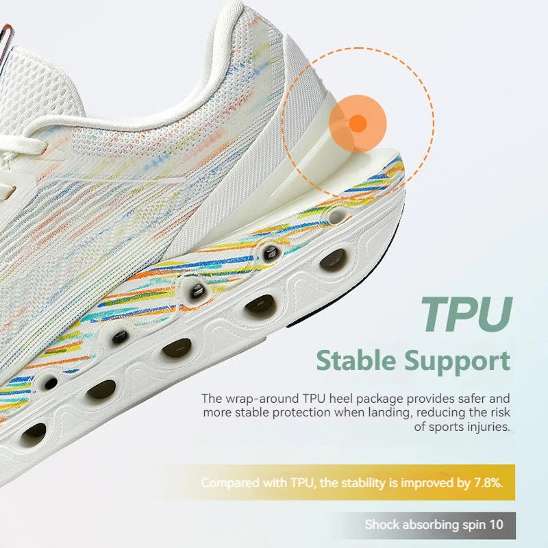 Xtep Reactive Coil 11.0 -juoksukengät miehille – kesäurheilukengät, iskuja vaimentavat, kimmoisat ja pehmeät sneakerit 976219110026
