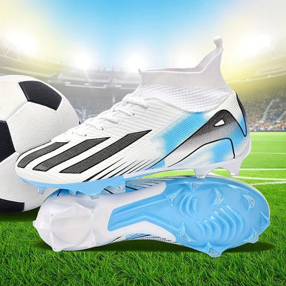 New Men Football Boots Cleats Boys Ultralight Sport Soccer Shoes Adult Professional Non-Slip Comfortable Training Match Grass
