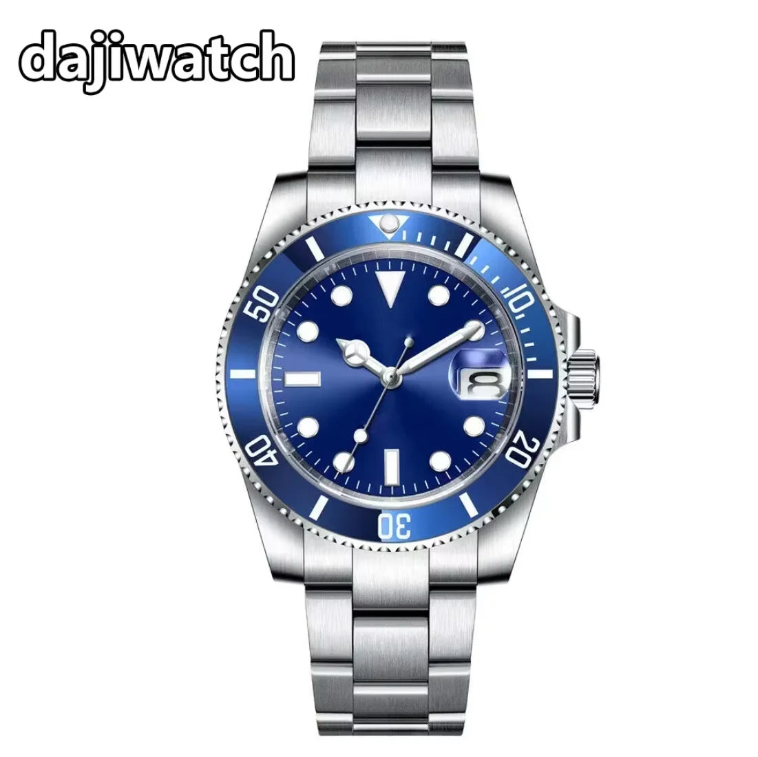 DIY Custom Automatic Watch Logo for Men High Quality NH35 Diving Mechanical Watches Sapphire Waterproof Ceramic Bezel 120 Click