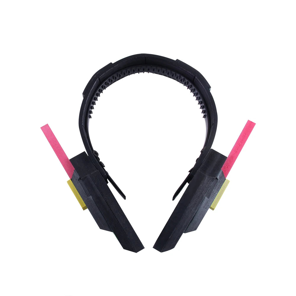 Overwatch D.Va Ohrhörer-Pistole Hana Song DVA Waffe Pistole Cosplay-Requisiten Weihnachts- Halloween-Partyspielzeug Cosplay-Accessoires