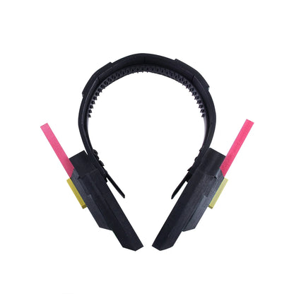 Overwatch D.Va Ohrhörer-Pistole Hana Song DVA Waffe Pistole Cosplay-Requisiten Weihnachts- Halloween-Partyspielzeug Cosplay-Accessoires