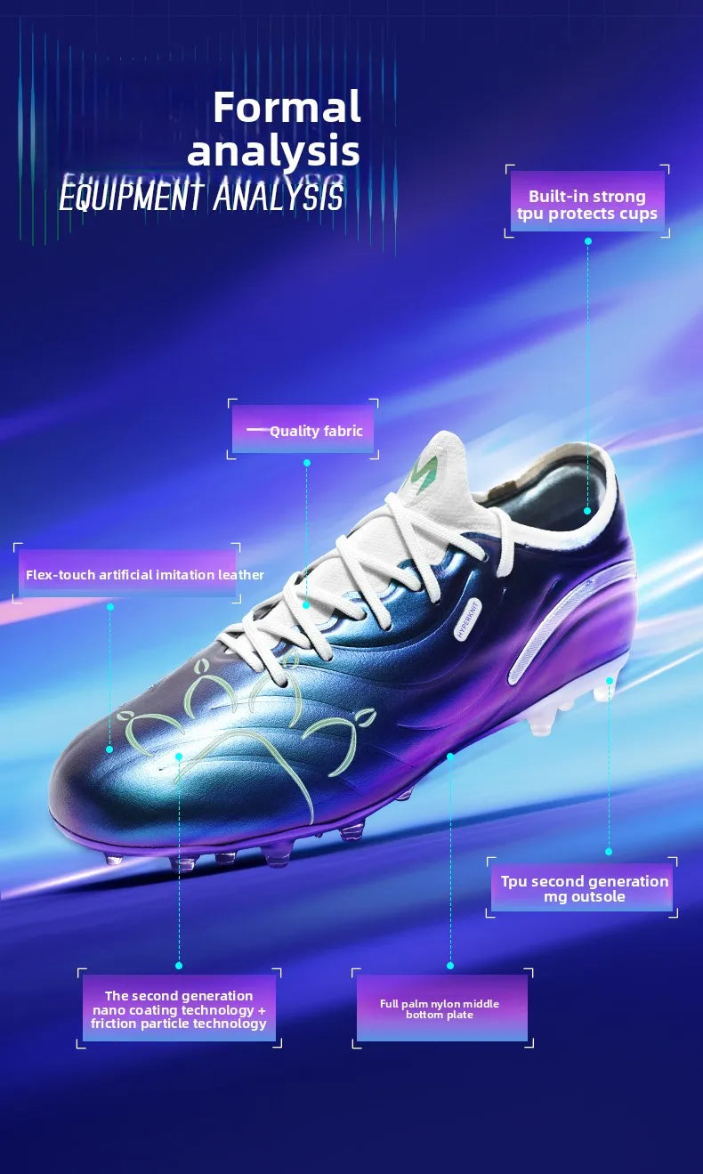 Zapatillas de fútbol para adulto Kelme MG con tacos cortos, botas de entrenamiento para hombre, calzado de fútbol profesional para competición en césped