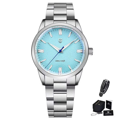 2025 PAGANI DESIGN 38MM Men's Classic Fashion Quartz Watches PD1731 VH31 Mov Stainless Steel Sport Waterproof Clock reloj hombre