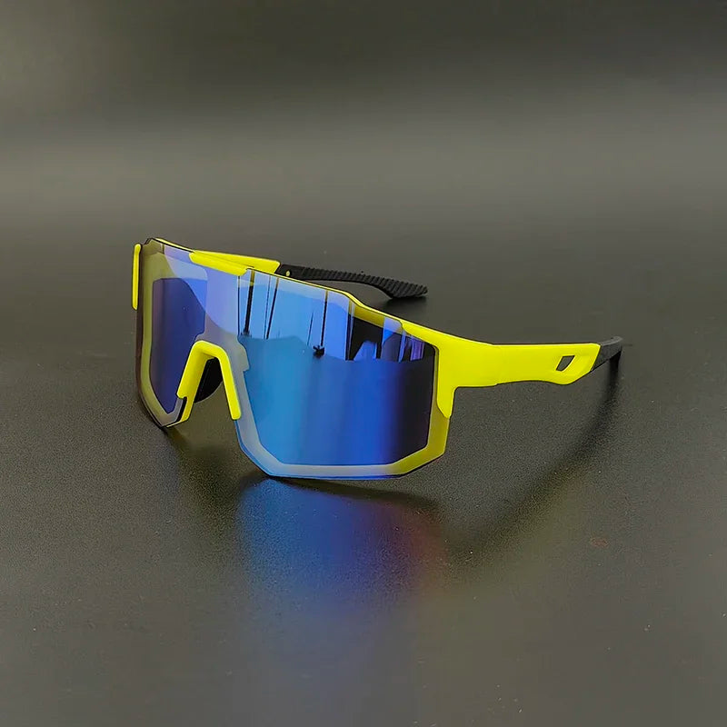 Ramlösa UV400-cykelsolglasögon, sportglasögon för löpning, solglasögon för MTB, cykelglasögon för män och kvinnor, landsvägscykelglasögon för män och kvinnor