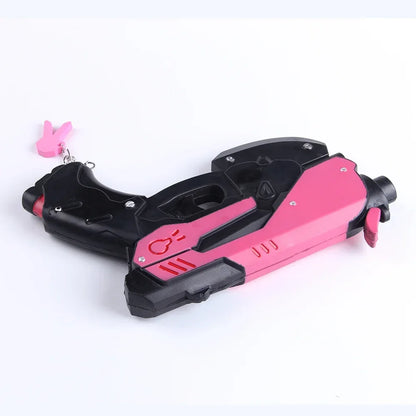 Overwatch D.Va Ohrhörer-Pistole Hana Song DVA Waffe Pistole Cosplay-Requisiten Weihnachts- Halloween-Partyspielzeug Cosplay-Accessoires