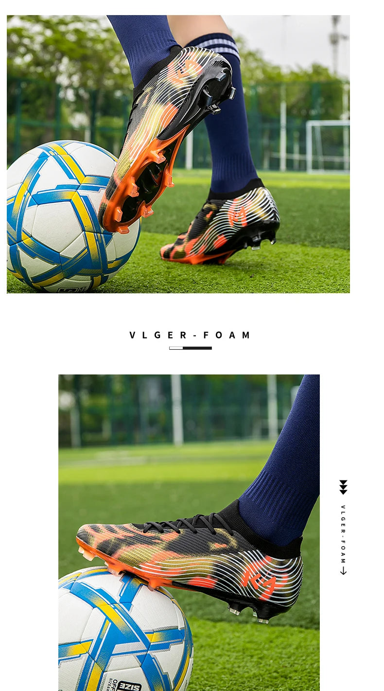 Professionele voetbalschoenen voor heren, slijtvast en comfortabel, trainingsschoenen voor mannen, ultralichte voetbalschoenen van topkwaliteit voor wedstrijden