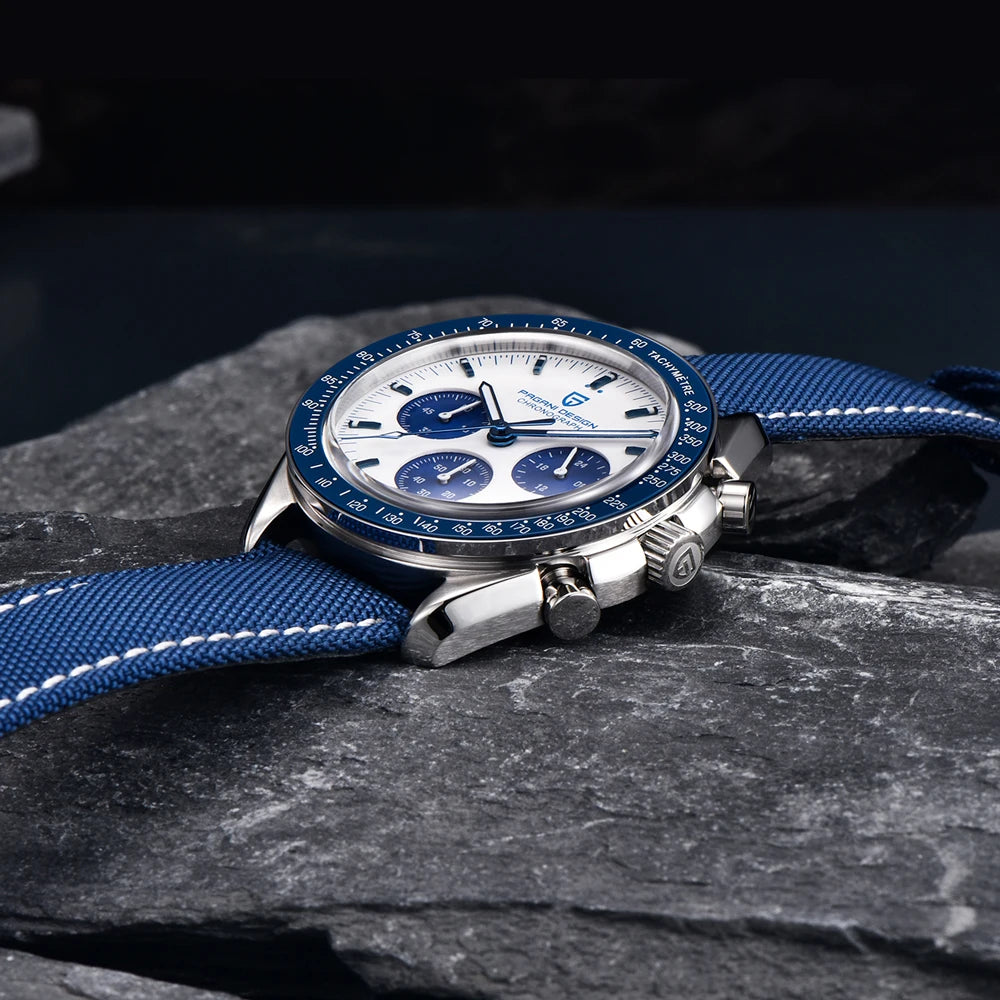 PAGANI DESIGN 2026 New Moon Watch For Men Quartz Multifunction Chronograph Sports Mens Watches Top Brand Luxury Sapphire Mirror