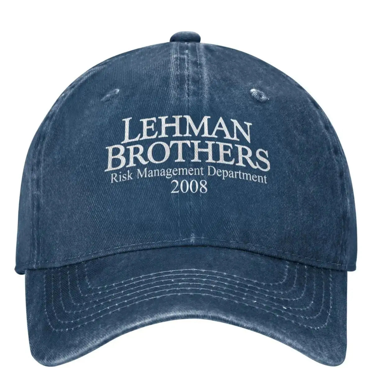 Cappellino da baseball Lehman Brothers Risk Management - Fallimento della banca - Cappellino da camionista - Cappellino da tennis - Cappellino da skate - Cappellino snapback - Cappellini da baseball da donna