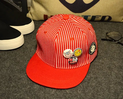 Cappellino da baseball per bambini: versione coreana alla moda per bambine, abbinabile a tutto, cappellini parasole; cappellini da strada per ragazzi, alla moda e hip-hop