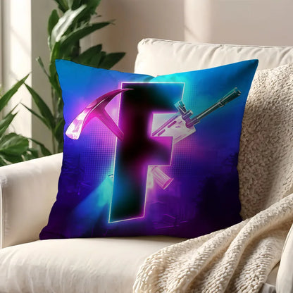Game F-FORTNITE cushion cover For Pillow Printing Sofa Decoration Home Car Room Coffee Shop Office Nordic Simplicity