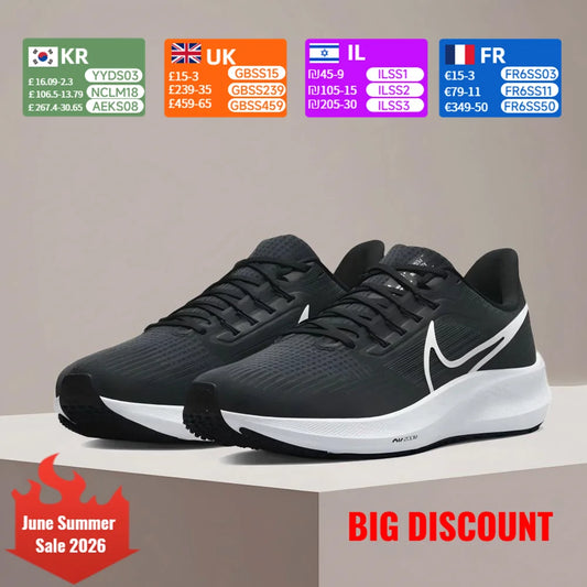 Nike Air Zoom Pegasus Men's Shoes Pegasus Casual Fashionable Versatile Breathable Lightweight Cushioned Running Shoes DH4071-001