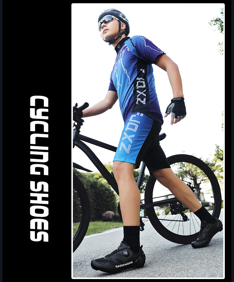 Scarpe da ciclismo unisex nuove, professionali, leggere e di lusso, originali, da strada, in gomma, MTB, da corsa, bici fashion, sport street