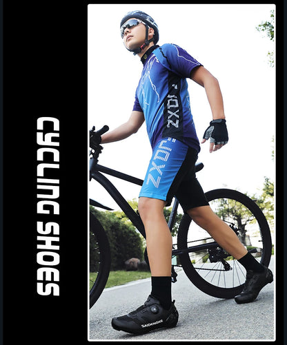 Scarpe da ciclismo unisex nuove, professionali, leggere e di lusso, originali, da strada, in gomma, MTB, da corsa, bici fashion, sport street