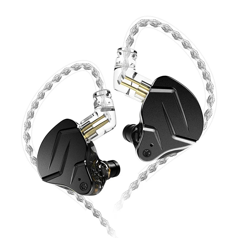 KZ ZSN PRO X Metal In Ear Earphone 1BA 1DD Hybrid Drive HIFI Sport Noise Cancelling Earbud Headset KZ ZSNPROX ZES ZEXPRO DQ6S