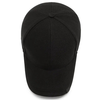 Casquette pour homme Tide Sunshade, casquette de soleil coréenne pour homme, noire, modèle Tide, simple, décontractée et polyvalente, casquette de baseball