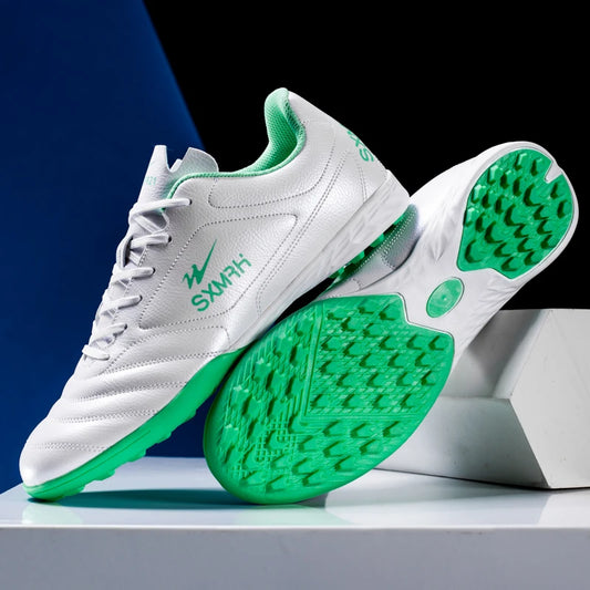 Double Star Men's Genuine TF Turf Soccer Shoes, for Primary School Students, Teenagers, Adults & Kids, Professional Training and Match