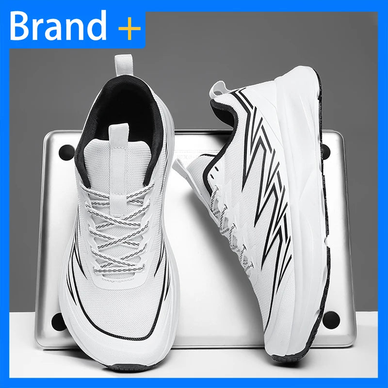Men's Sports Shoes Wide Last Comfortable Breathable Mesh Outdoor Fitness Shoes 2026 New Fashion Versatile Commuting Sports Shoes