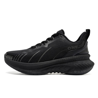 ONEMIX 21608A chaussures de course pour hommes bleu hiver à lacets chaussures de sport femmes antidérapant en plein air athlétique chaud hommes baskets