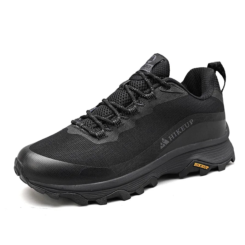 HIKEUP Outdoor Running Shoes Men Women Anti-skid Hiking Camping Sports Trail Male Safety Footwear Comfort Trekking Sneakers