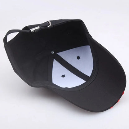 Cappellini da baseball da uomo, casual in cotone, ricamati, a righe, con chiusura a scatto, in stile hip hop; cappellini da donna per sport all’aperto; casquette da uomo; gorras