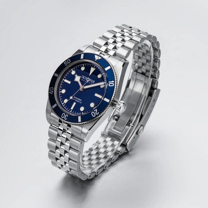 Octopus Kraken 37mm Dive Watch Men BB54 PT5000 Automatic Mechanical Movement Sapphire Crystal Aluminum Bezel STL Bracelet 20Bar