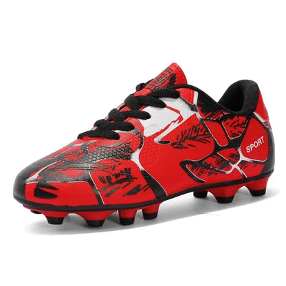 New Men Kids Soccer Shoes Cleats Ultralight Football Boots Boys Non-Slip Grass Adult Professional Training Shoes Drop Shipping