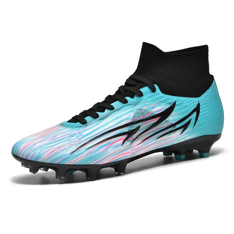 Nouvelles chaussures de football pour hommes, chaussures de football professionnelles ultralégères, chaussures d'entraînement sur gazon, baskets de match, sport de plein air, antidérapantes, unisexes